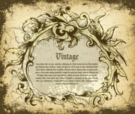 Elegant background patterns vector 04