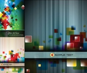 Glare checkered background Illustration vector