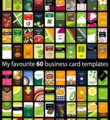 120 Kind beautiful business card vector