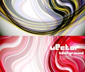 particular dynamic lines background vector