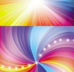 Light radiation background shiny vector