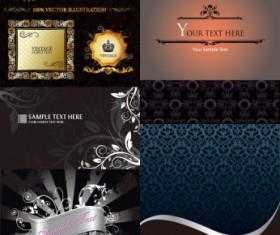 Beautiful decorative background art vector