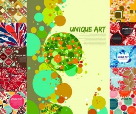 Modern element fine background vector