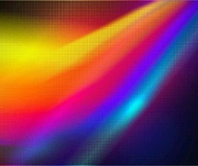 Colorful wavy art background vectors