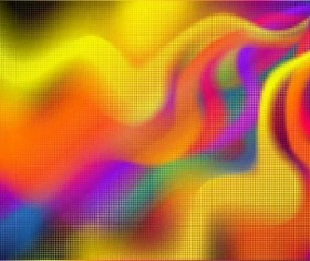 Shiny wave color background Illustration vector