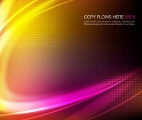 Abstract color background shiny vector 01