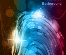 Dynamic light wave background vectors 02