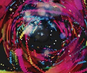 Mosaics blurs vector background material