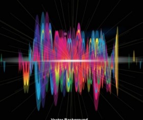 Colorful sonic band vector