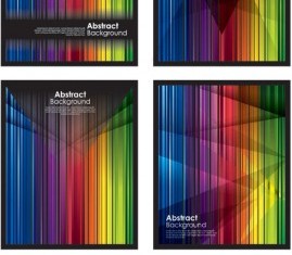 Multicolor lines beautiful background art