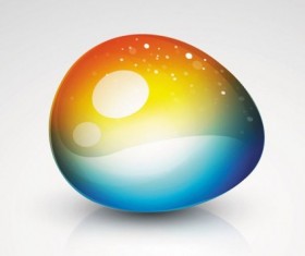 Brilliant web colorful background vector set 05