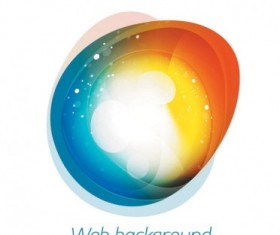 Brilliant web colorful background vector set 03