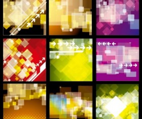 Vector cover abstract material design 04