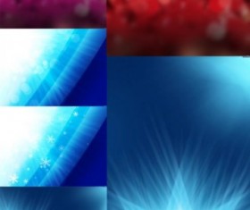 Shiny light with blurs backgrounds vector