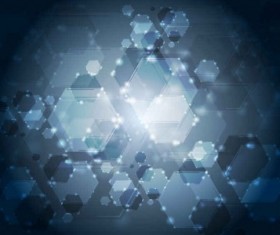 Abstract glow background vector set