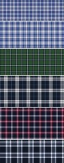 Seamless plaid vector patterns