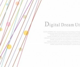 Refreshing vector design background