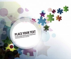 Fashion art abstract vector background 01