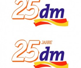25dm drugstore Illustration vector logo