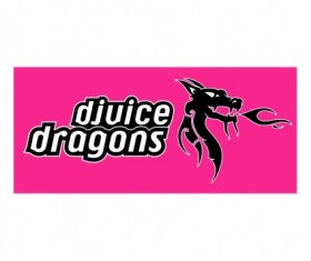 Djuice dragons shiny vector
