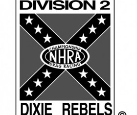 Division dixie rebels logo vector