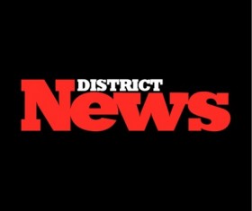 District news set vector