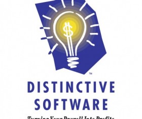 Distinctive software vector logo