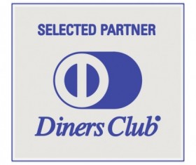 Logo diners club selected partner vector