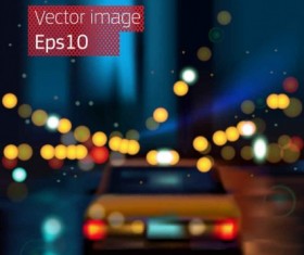 Gorgeous night view vectors 03