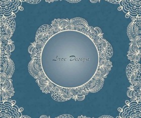 White lace with vintage background