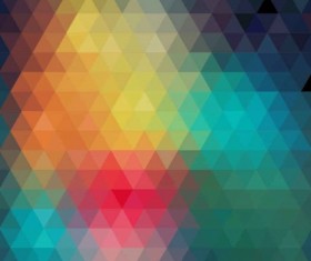 Geometric shapes blurs background vector material