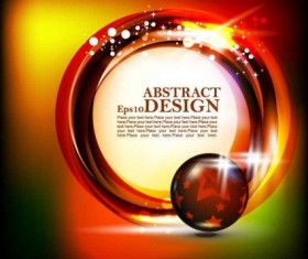 Shiny colorful art background vector graphics