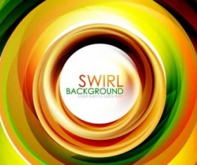 Smooth and colorful background vectors material