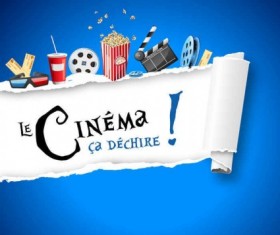 Creative tear off lifestyle background set vector 02