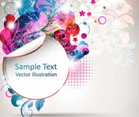Trend creative posters background vector 02