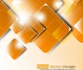 Creative geometry shapes shining background vector