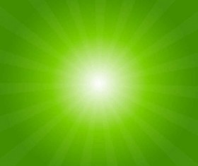 light burst abstract green background vector