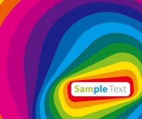 Colorful gradient background vector material