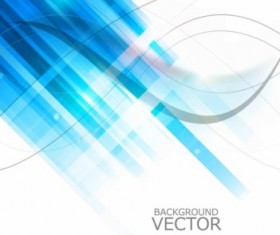 Bright blue abstract background vector
