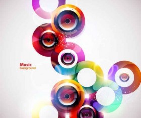 Fashion colorful background modern vector 01