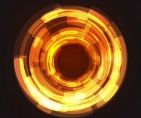 Circular abstract light background vector