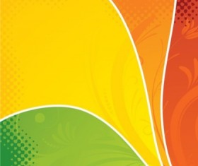 Colorful pattern network background shiny vector