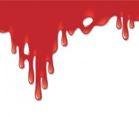 Blood drop background vector