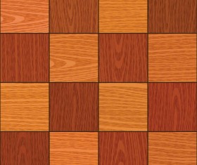 Square wood background vector