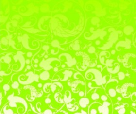Green fashion dark background vector