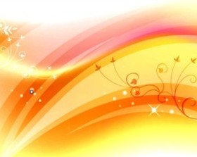 Colorful dream rainbow background vector