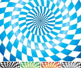 Spiral background vector