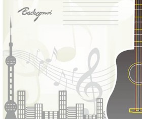 Romantic Music Backgrounds vector