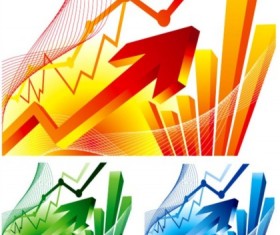 Arrow design background Illustration vector