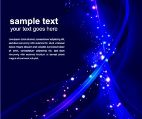 Shiny blue background vectors